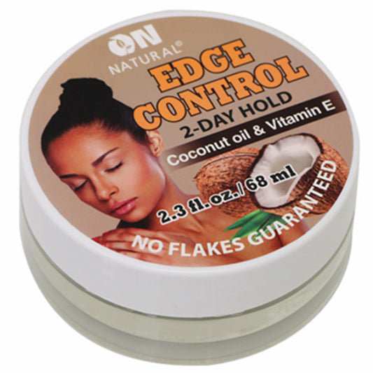 On Natural Edge Control 2-Day Hold - Coconut Oil & Vitamin E (2.3 oz) Alexwigs