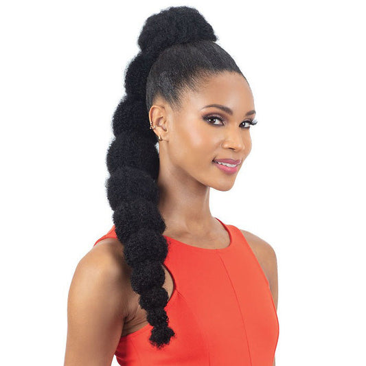 Mayde Candy Drawstring Ponytail - BUBBLE PONYTAIL 28" Alexwigs