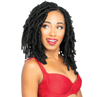 Zury Sis Loop Crochet Braid - 2X DISTRESSED BUTTERFLY LOC 10" Alexwigs