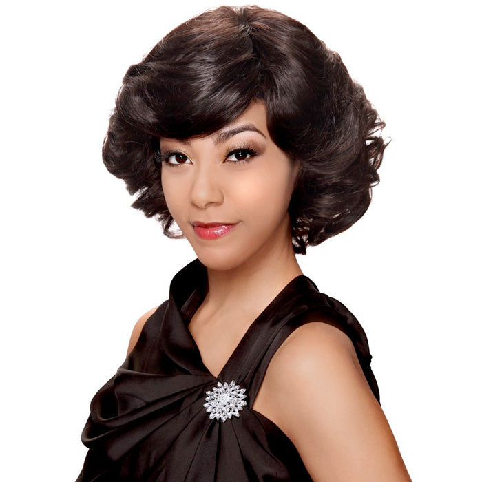 Zury Sis 100% Human Remy Brazilian Weave - TWIN 8" (3 Pcs+1 Closure)