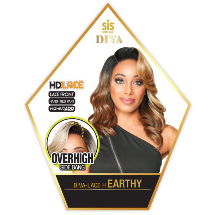 Zury Sis Diva HD Lace Front Hand-Tied Wig - DIVA-LACE H EARTHY