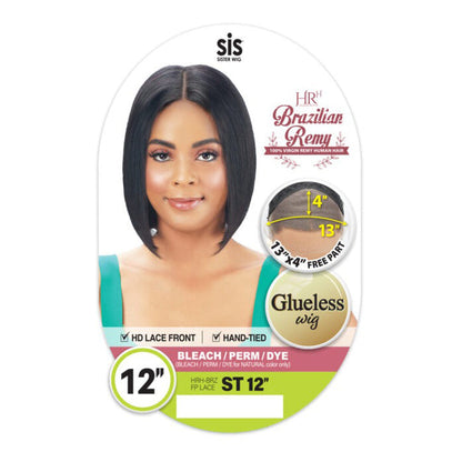 Zury Sis HR Brazilian Remy Glueless 100% Virgin Remy Human Hair 13x4 HD Lace Front Wig - ST 12" Alexwigs