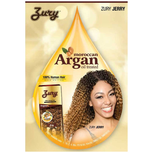 Zury Sis Gold Edition 100% Human Hair Weave - JERRY 10-18" (Argan Oil Treated) Alexwigs