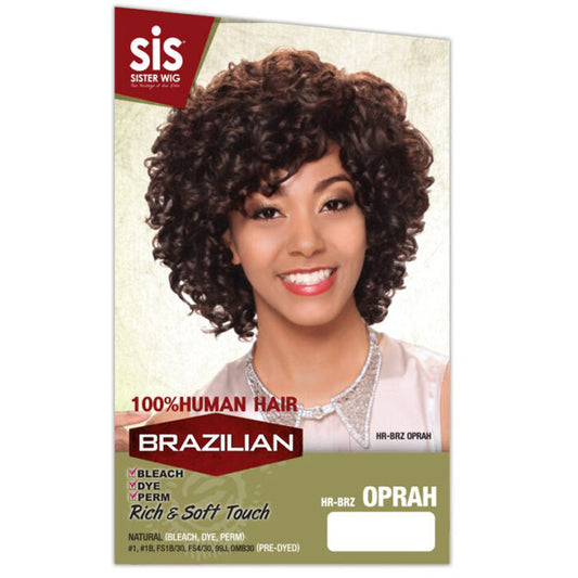 Zury Sis Brazilian 100% Remy Human Hair Wig HR-BRZ OPRAH