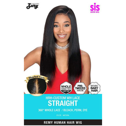 Zury Sis HR Brazilian Remy 100% Virgin Remy Human Hair 360 Whole Lace Wig - STRAIGHT 24" Alexwigs