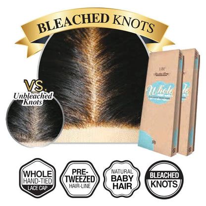 Zury Sis HR Brazilian Remy 100% Virgin Remy Human Hair 360 Whole Lace Wig - STRAIGHT 24" Alexwigs