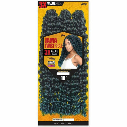 Zury Sis 3X Value Pack Crochet Braid - JAMA TWIST BRAID 18"