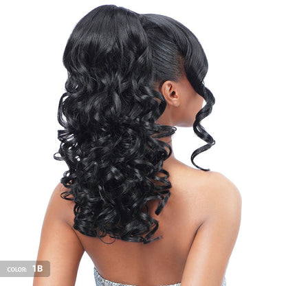 Zury Sis Miss Bang Lace Part Drawstring Ponytail - LEXI Alexwigs