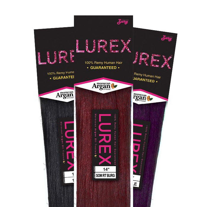 Zury Sis Lurex 100% Remy Human Hair Weave - STRAIGHT 10-24" Alexwigs