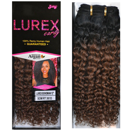 Zury Sis Lurex Curly 100% Remy Human Hair Weave - LUREX BOHEMIAN 10-14" Alexwigs