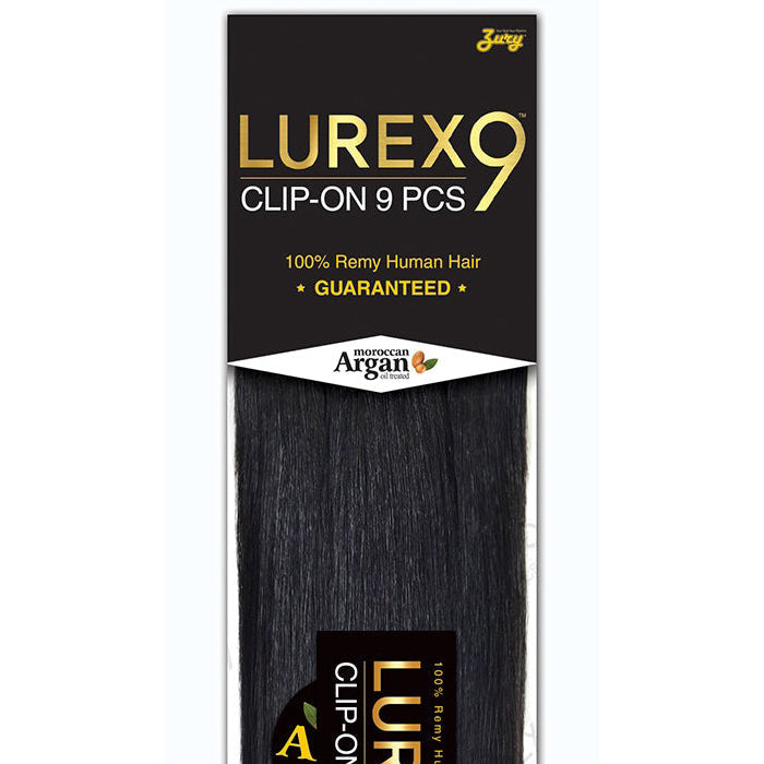 Zury Sis Lurex 9 100% Remy Human Hair Clip-On Weave - STRAIGHT 9 PCS 16-24" Alexwigs