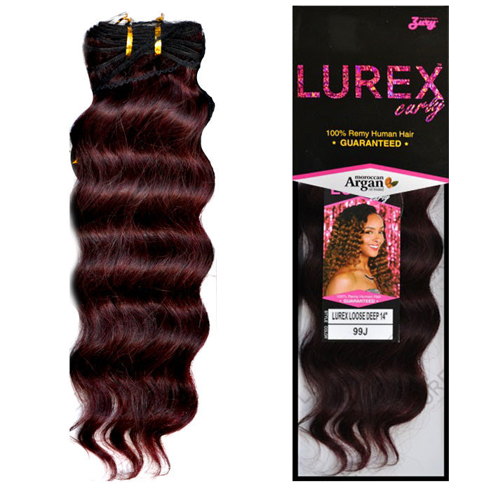 Zury Sis Lurex Curly 100% Remy Human Hair Weave - LUREX LOOSE DEEP 10-18" Alexwigs