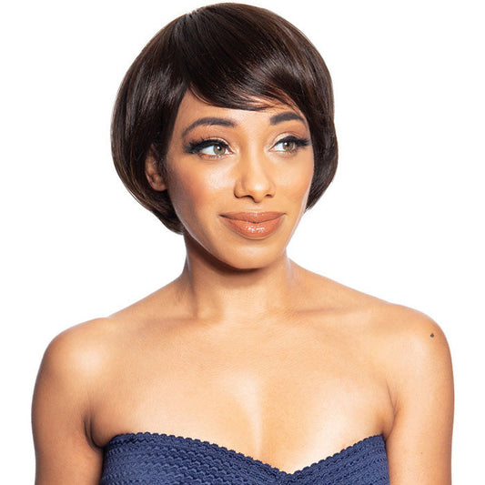 Zury Sis Human Revive 100% Human Hair FULL Wig HR-MINI Alexwigs