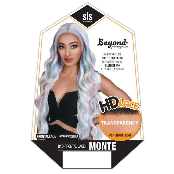 Zury Sis Beyond Glueless HD Lace Frontal Wig - MONTE