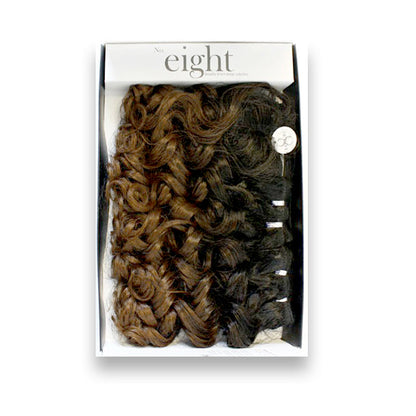 Zury Sis Human Hair Natural Mix Weave - NO.8 OPRAH 8" (3 PCS+ Closure) Alexwigs