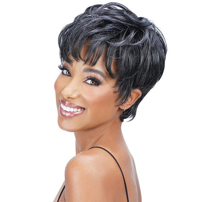 Zury Sis Ms.Wisdom Salt and Pepper Full Wig - WISDOM 203 Alexwigs