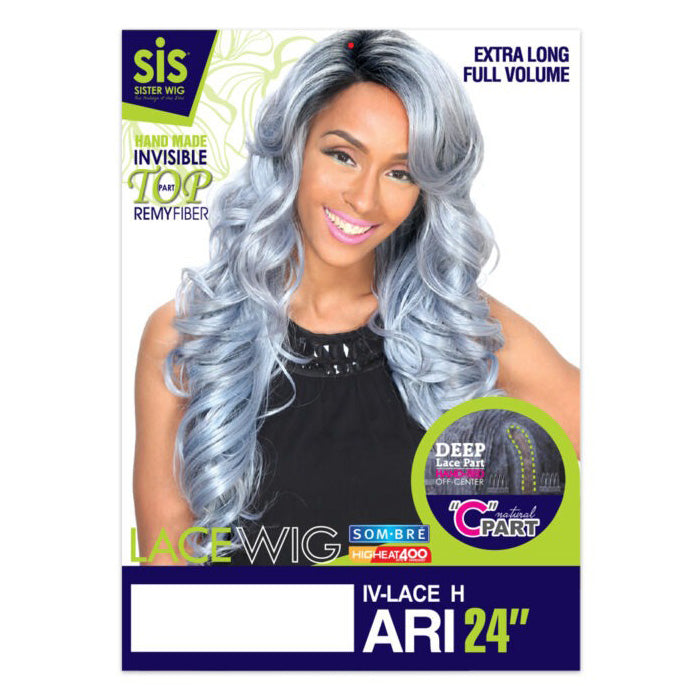 Zury Sis Invisible Top Part Lace Front Wig - IV-LACE H ARI 24 INCH Alexwigs