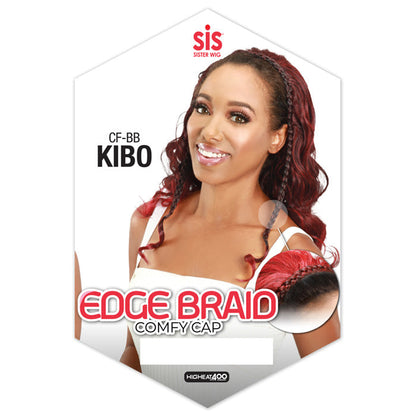 Zury Sis Edge Braid Comfy Cap Half Wig - KIBO