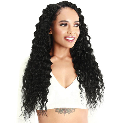 Zury Sis Natural Dream Clip On 7 Weaves - CLIP DEEP WAVE 18" Alexwigs