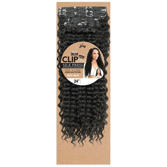 Zury Sis Natural Dream Clip On 7 Weaves - CLIP DEEP WAVE 18" Alexwigs