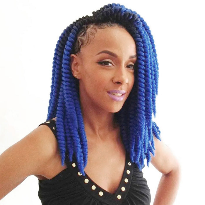 Zury Sis 100% Hand Braided Loop Crochet Braid - HAVANA TWIST 14"