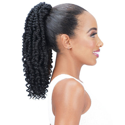 Zury Sis Miss Drawstring Drawstring Ponytail - MISS PASSION TWIST 14" Alexwigs