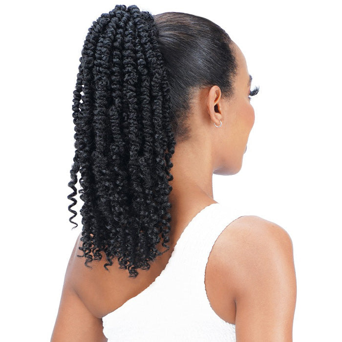 Zury Sis Miss Drawstring Drawstring Ponytail - MISS PASSION TWIST 14" Alexwigs