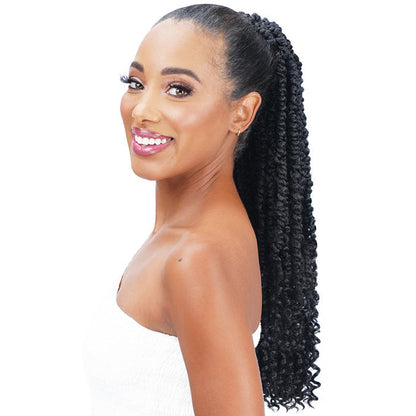 Zury Sis Miss Drawstring Drawstring Braid Ponytail - MISS PASSION TWIST 18" Alexwigs