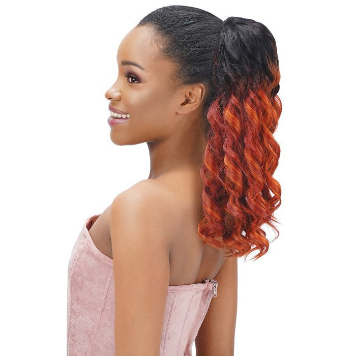 Zury Sis Natural Dream Miss Drawstring Ponytail - MISS ND CURLY 14" Alexwigs