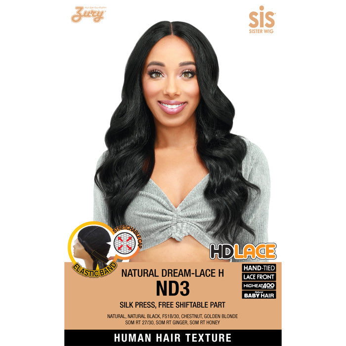 Zury Sis Natural Dream HD Free Shift Lace Front Wig - ND3 Alexwigs