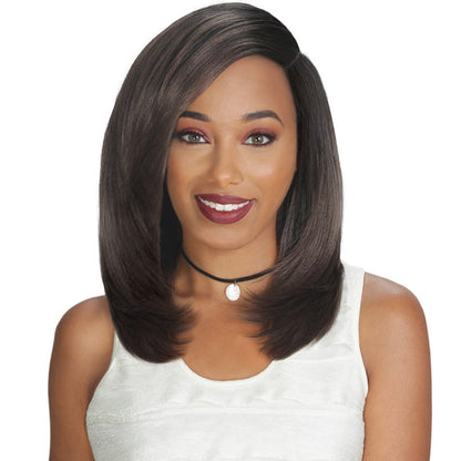 Zury Sis Human Hair Blend Natural Mix - NO 8 YAKY 8" (3x Weave & 1x Closure) Alexwigs