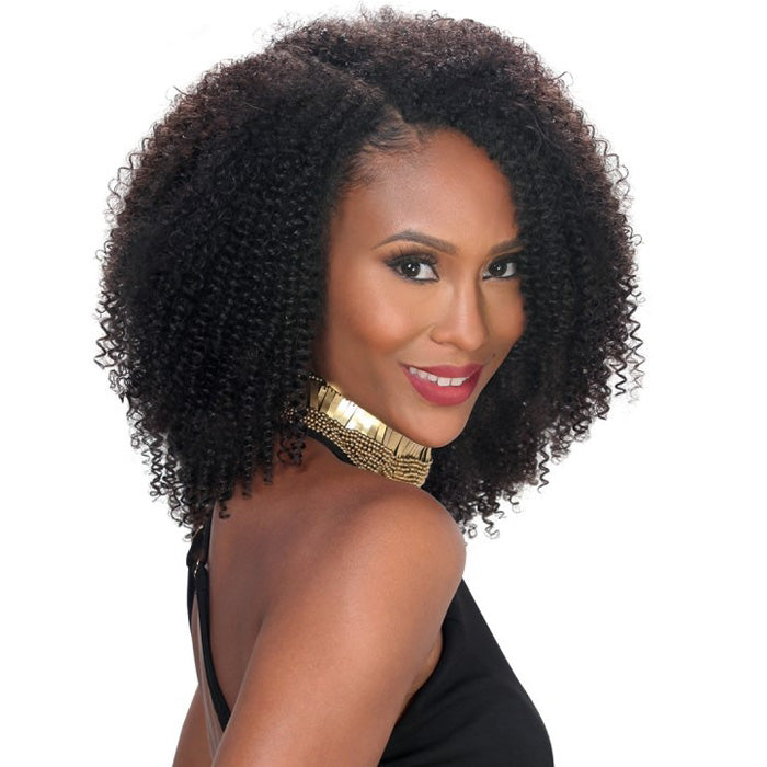 Zury Sis Naturali Star 100% Human Hair Weave Clip-On 9 - 4A COILY 9 PCS Alexwigs