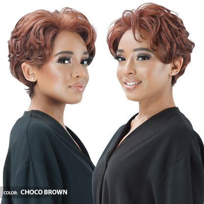 Zury Sis Human Hair Blend 4" HD Lace Front Wig - PM-LF LUCY Alexwigs