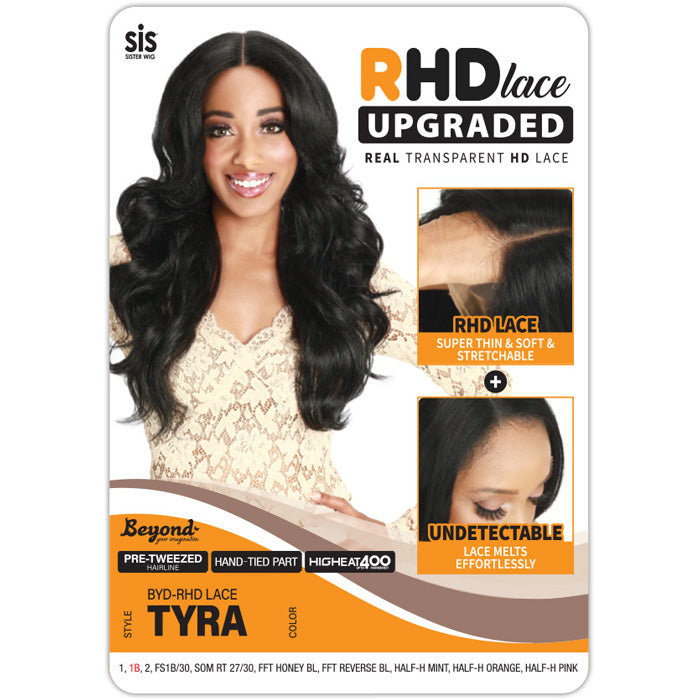 Zury Sis Beyond Rear Hand-Tied HD Lace Front Wig - TYRA