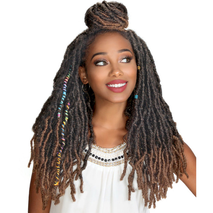 Zury Sis 3X Value Pack Loop Crochet Braid - WIGGLE LOC BRAID 18"