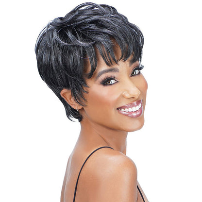 Zury Sis Ms.Wisdom Salt and Pepper Full Wig - WISDOM 203 Alexwigs