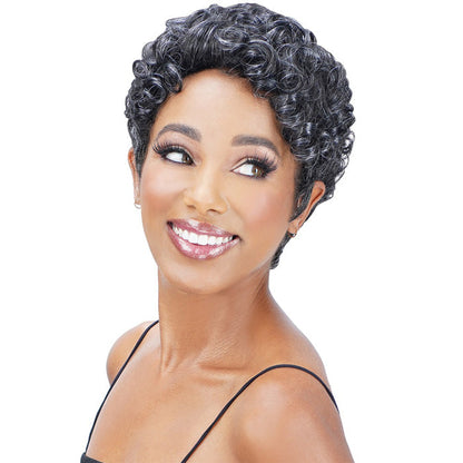 Zury Sis Ms.Wisdom Salt and Pepper Full Wig - WISDOM 204 Alexwigs