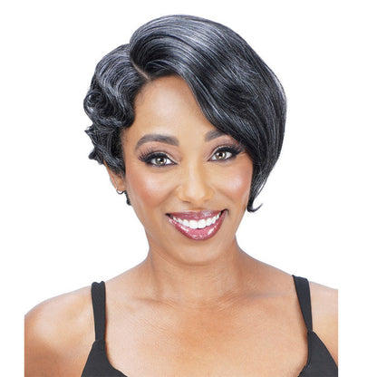 Zury Sis Ms.Wisdom Salt and Pepper Lace Part Wig - WISDOM 301 Alexwigs