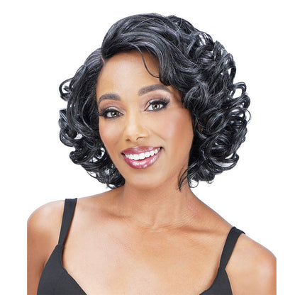 Zury Sis Ms.Wisdom Salt and Pepper Lace Part Wig - WISDOM 303 Alexwigs