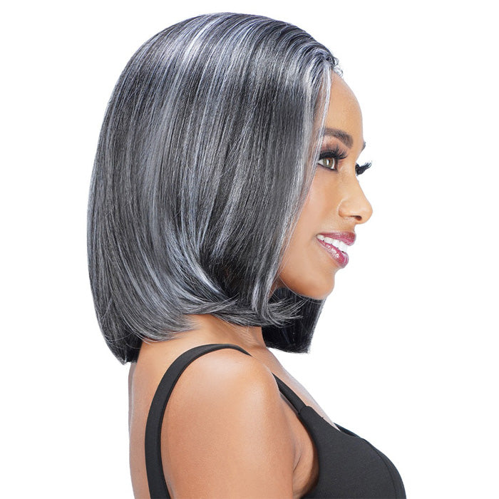 Zury Sis Ms.Wisdom Salt and Pepper Lace Part Wig - WISDOM 304 Alexwigs
