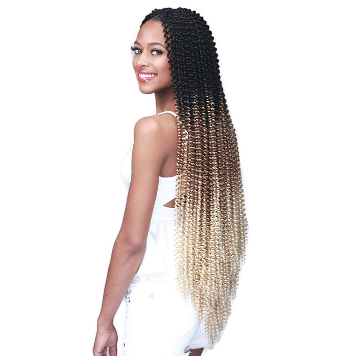 Bobbi Boss Brazilian Pre-Looped Crochet Braids - SOFT WATER WAVE 3X 26" Alexwigs