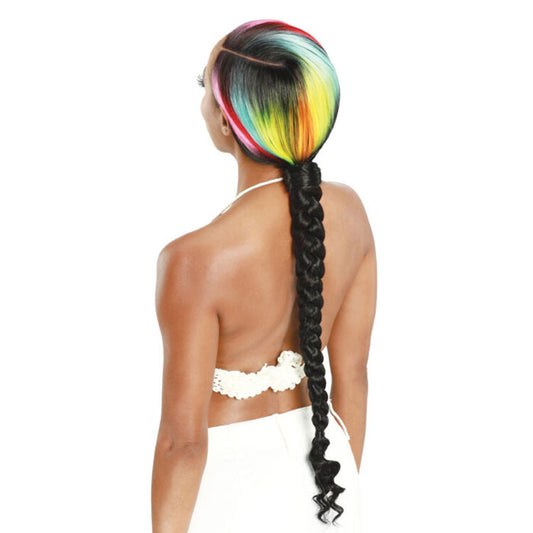 Zury Sis Braided Pony 4.5" Hand-Tied HD Part Lace Wig - LF-RWANDA