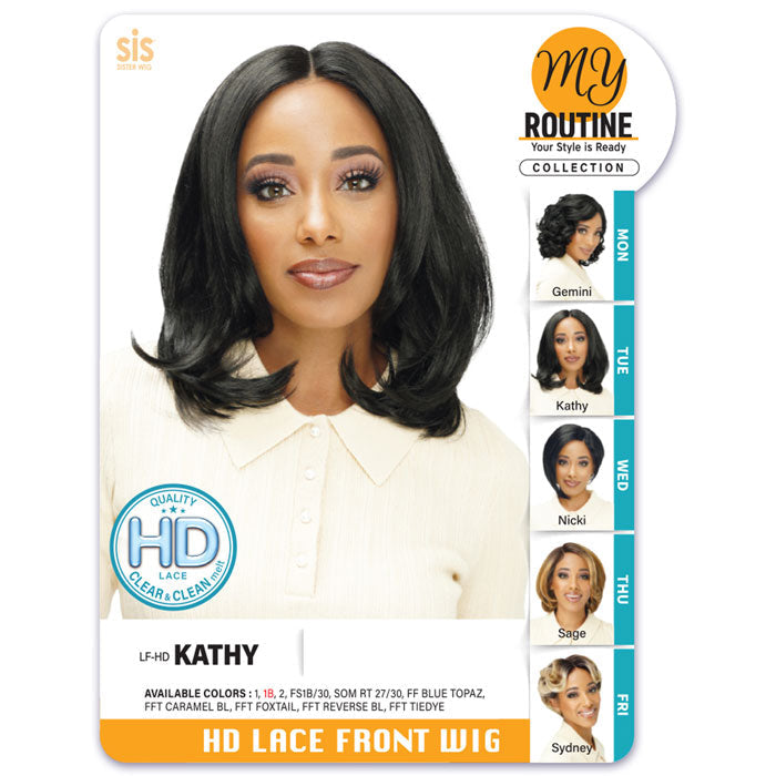 Zury Sis My Routing Collection HD Lace Front Wig - KATHY Alexwigs